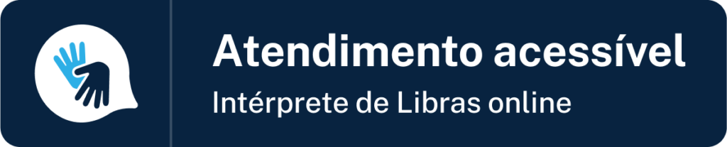 Atendimento acessível: intérprete de Libras online